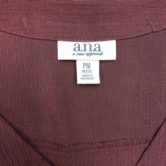 Draped Knot Front Button Top Shirt - Picture 2 of 12